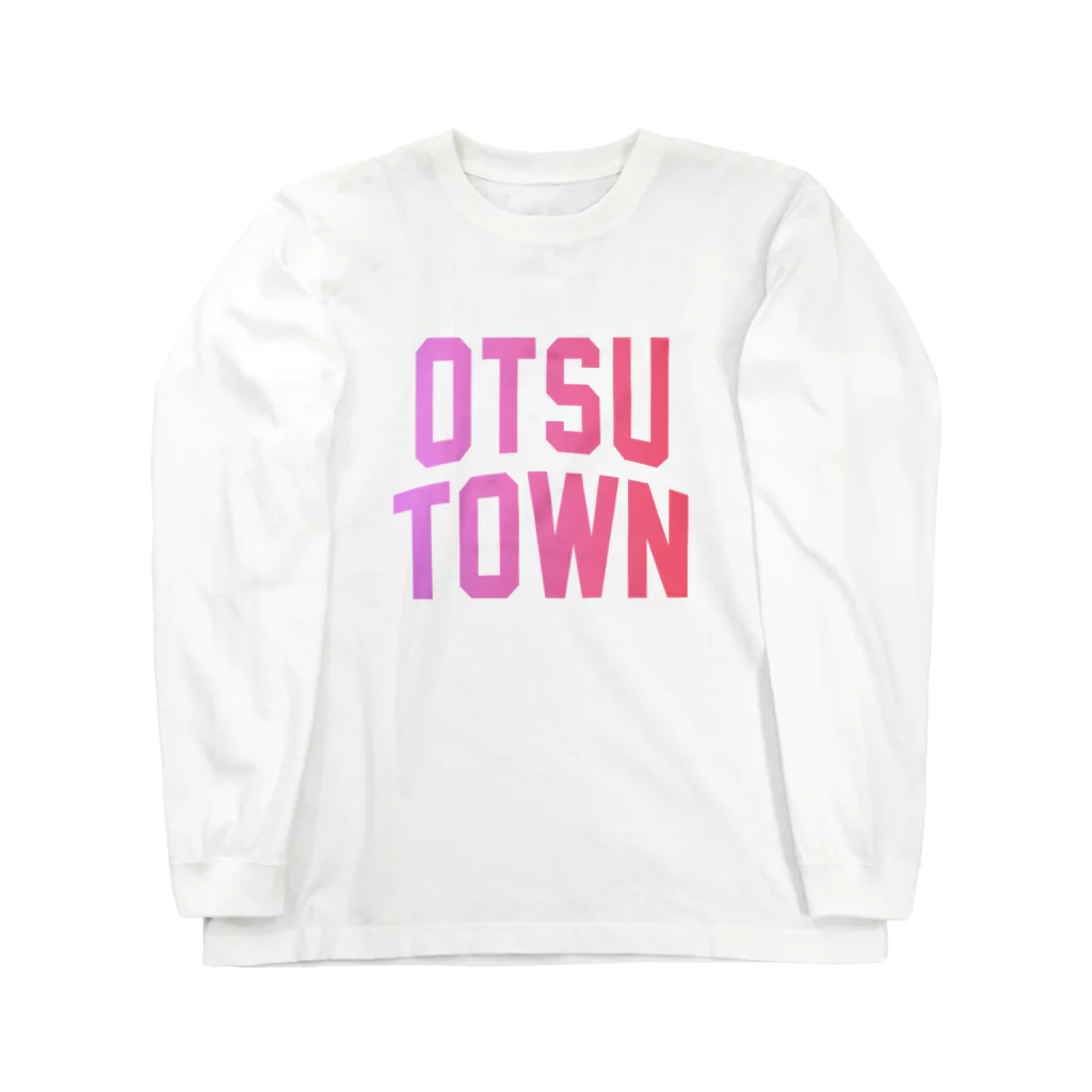 JIMOTOE Wear Local Japanの大津町 OTSU TOWN ロングスリーブTシャツ