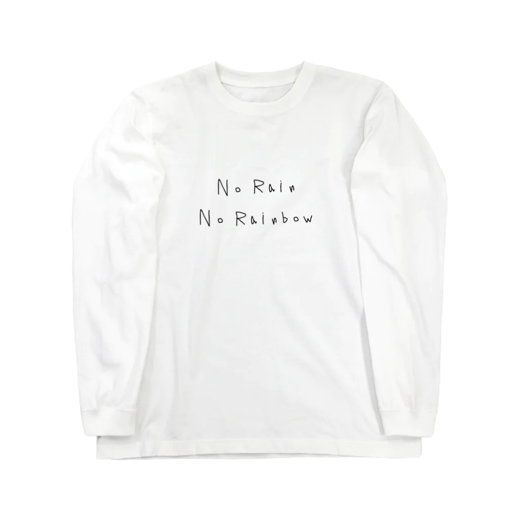 Panic JunkieのNo Rain, No Rainbow Long Sleeve T-Shirt