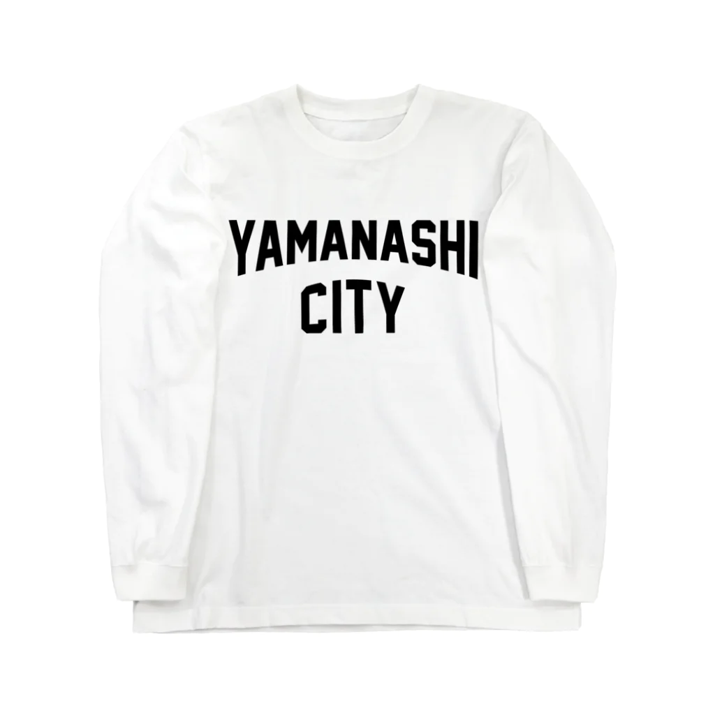 JIMOTOE Wear Local Japanの山梨市 YAMANASHI CITY Long Sleeve T-Shirt