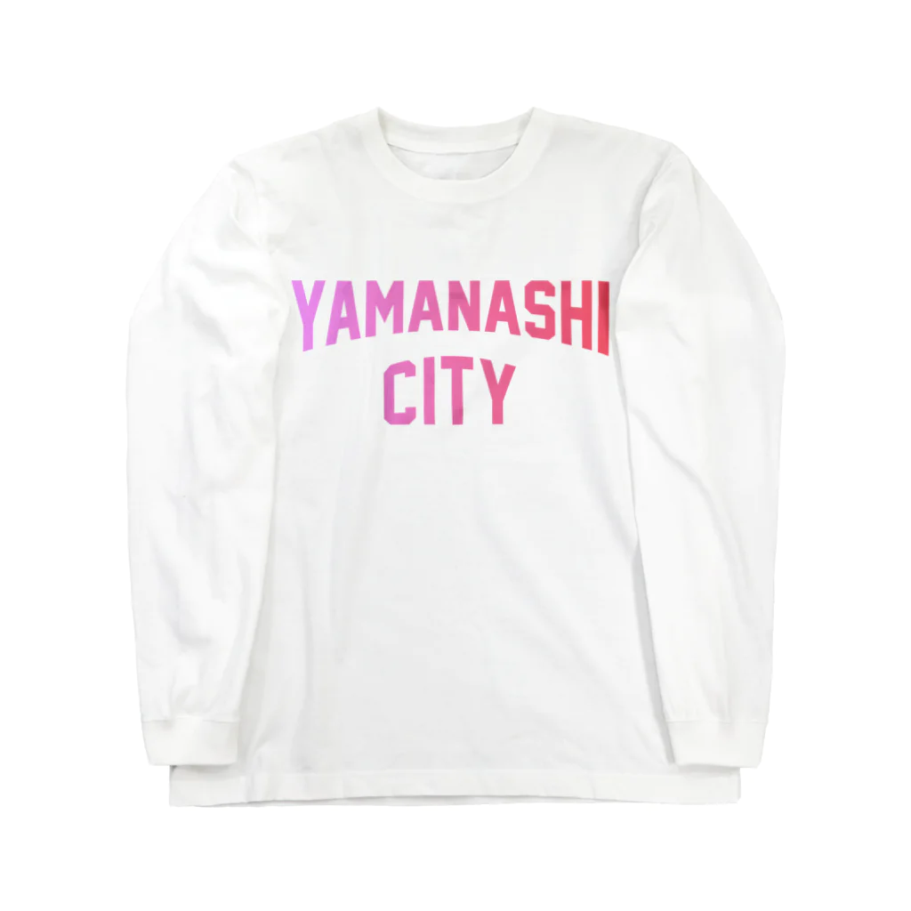 JIMOTOE Wear Local Japanの山梨市 YAMANASHI CITY Long Sleeve T-Shirt