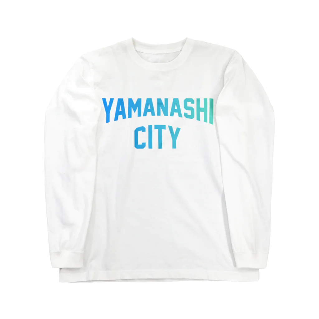 JIMOTOE Wear Local Japanの山梨市 YAMANASHI CITY Long Sleeve T-Shirt