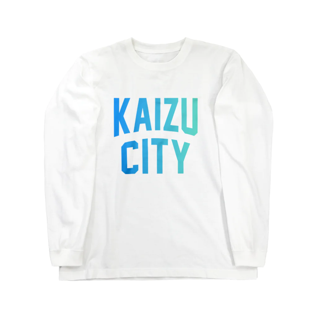 JIMOTOE Wear Local Japanの海津市 KAIZU CITY ロングスリーブTシャツ