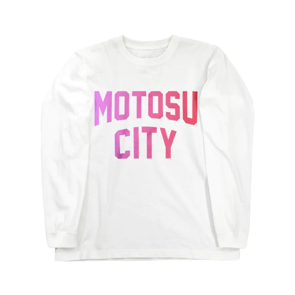 JIMOTOE Wear Local Japanの本巣市 MOTOSU CITY Long Sleeve T-Shirt