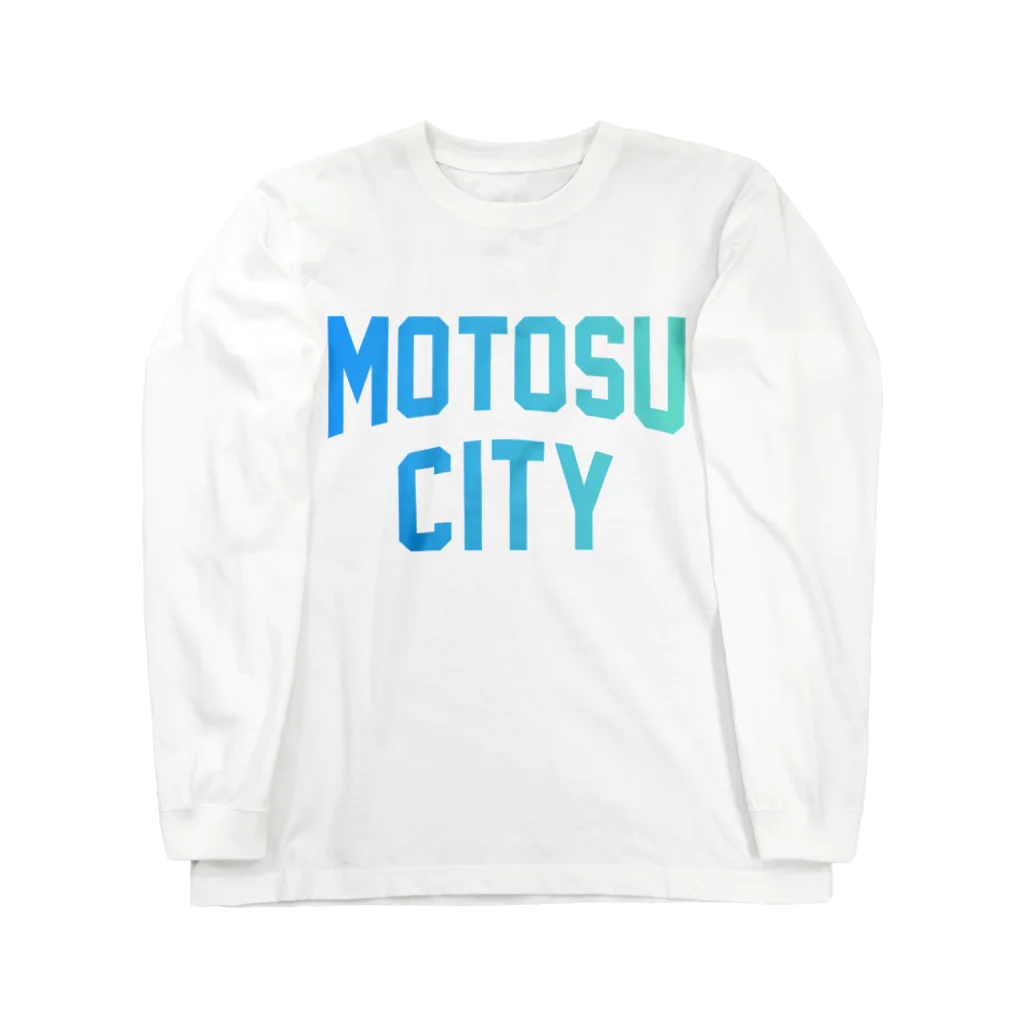 JIMOTOE Wear Local Japanの本巣市 MOTOSU CITY Long Sleeve T-Shirt