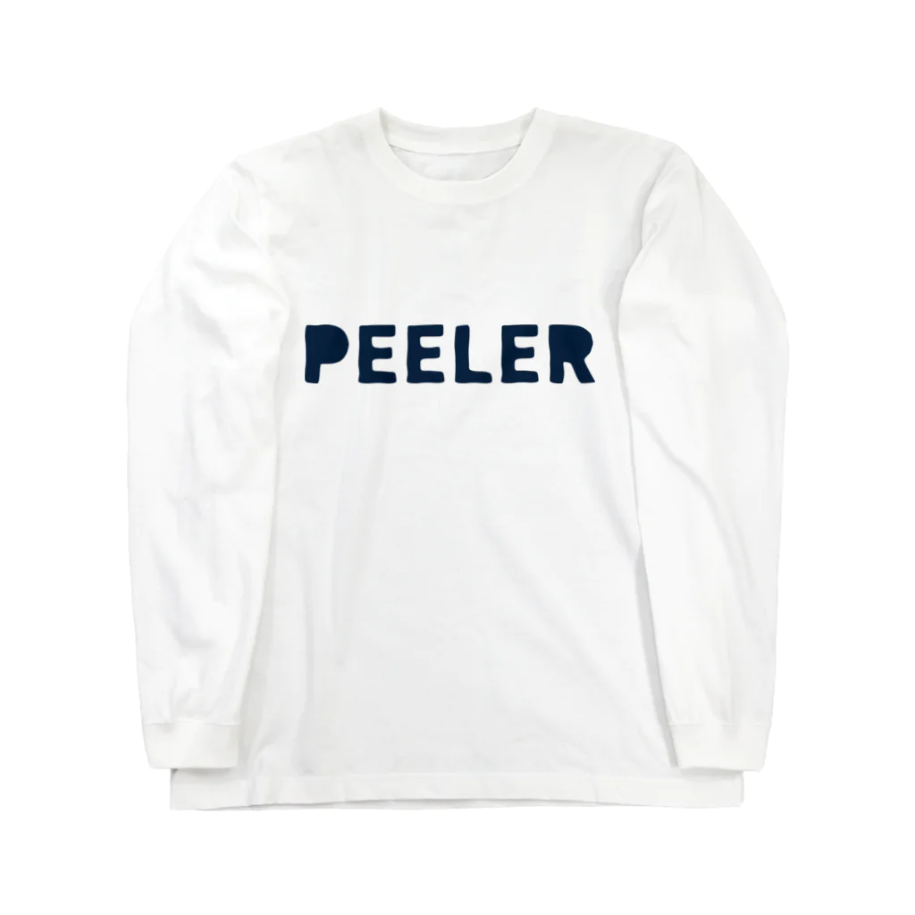 Creative store MのPEELER - 04(Navy) ロングスリーブTシャツ