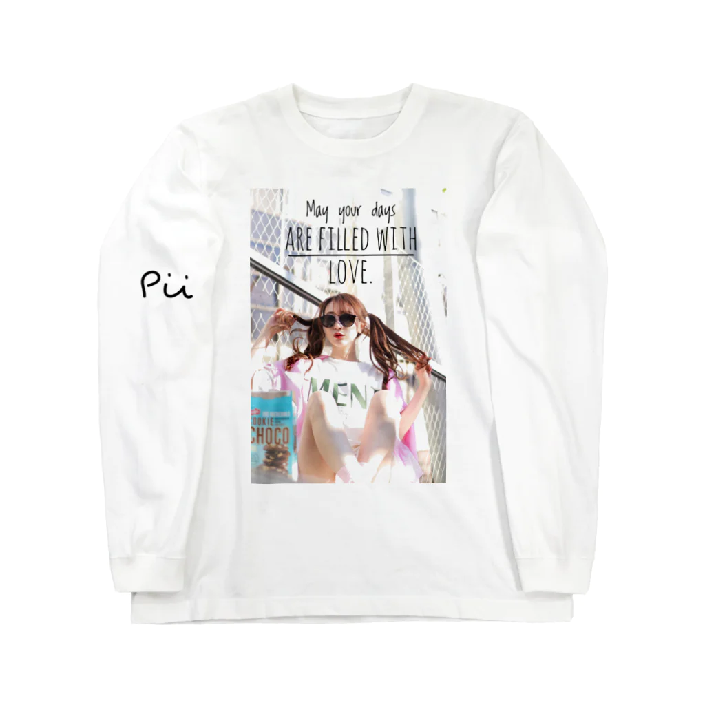 AIP-original goods shopのツインテあいぴ Long Sleeve T-Shirt