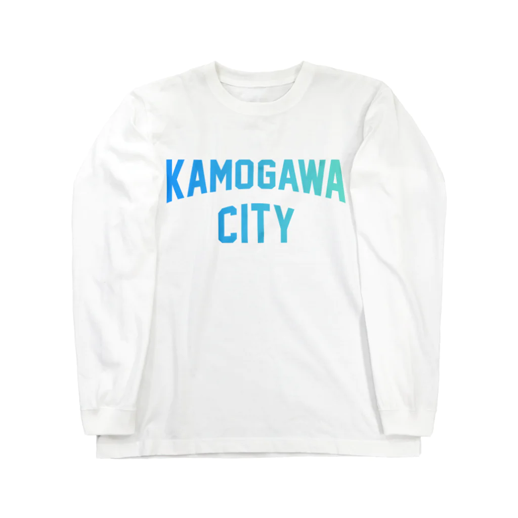 JIMOTOE Wear Local Japanの鴨川市 KAMOGAWA CITY Long Sleeve T-Shirt