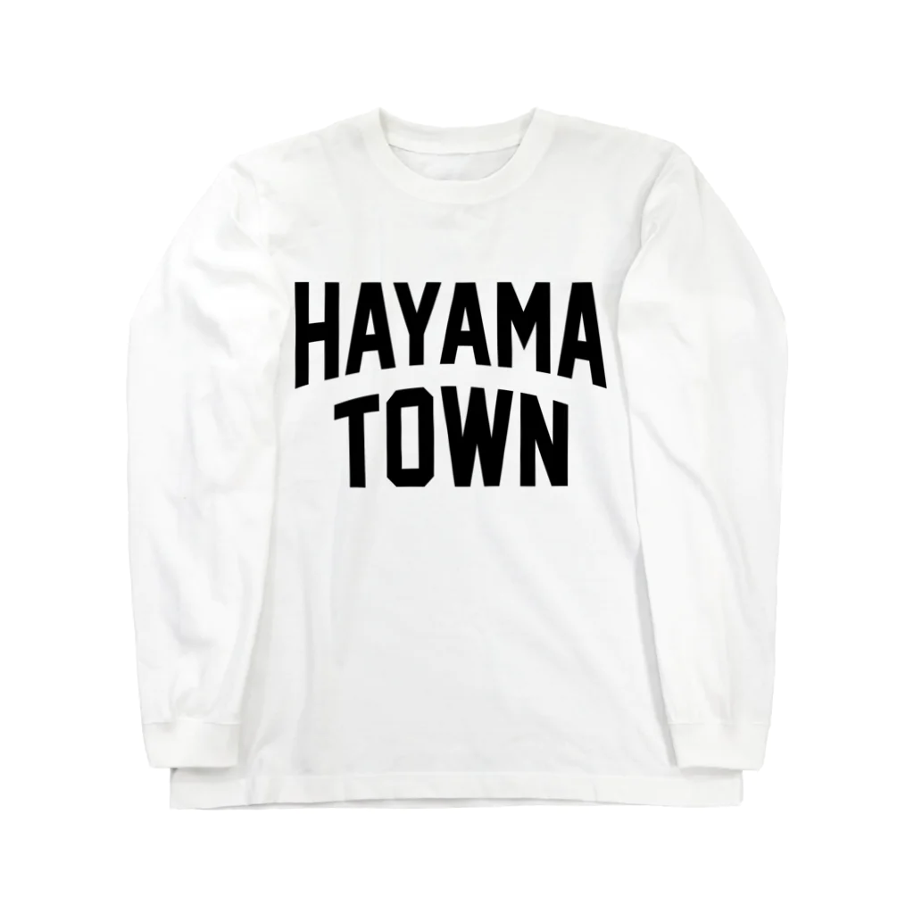 JIMOTOE Wear Local Japanの葉山町 HAYAMA TOWN ロングスリーブTシャツ