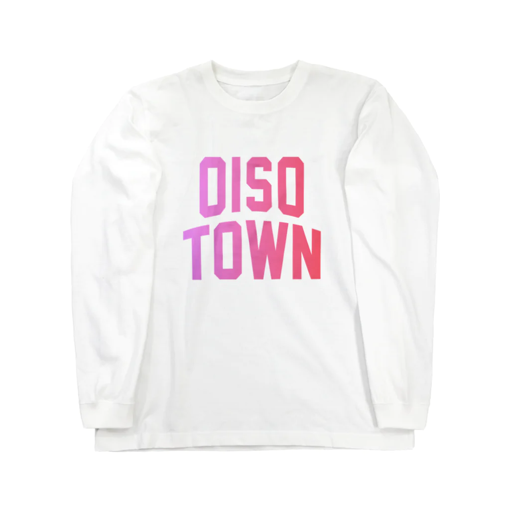 JIMOTOE Wear Local Japanの大磯町 OISO TOWN Long Sleeve T-Shirt