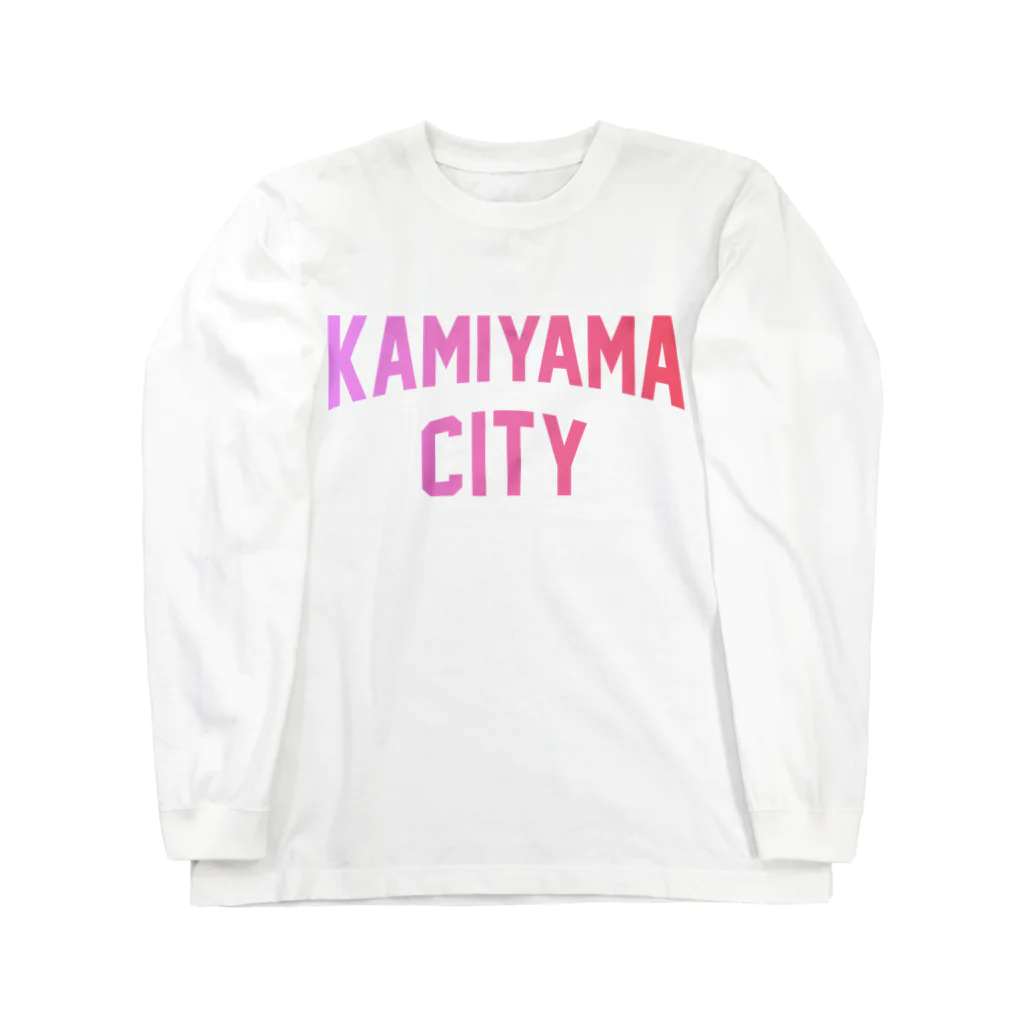 JIMOTOE Wear Local Japanの上山市 KAMIYAMA CITY Long Sleeve T-Shirt