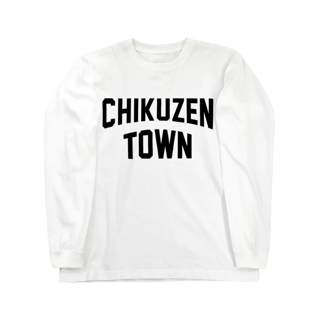 JIMOTOE Wear Local Japanの筑前町市 CHIKUZEN CITY ロングスリーブTシャツ