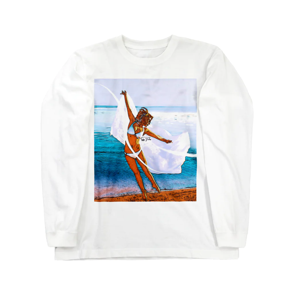 aoi.aoのSummer Girl - Stay Fearless Version #1 Long Sleeve T-Shirt