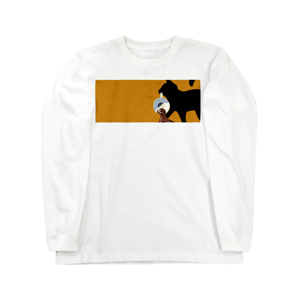 椿英妄想局のティー・キャット Long Sleeve T-Shirt