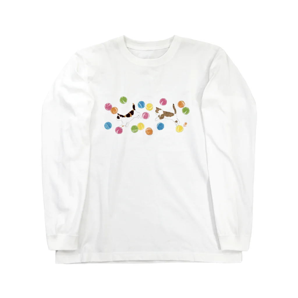 元祖ふとねこ堂のあめぴょん Long Sleeve T-Shirt