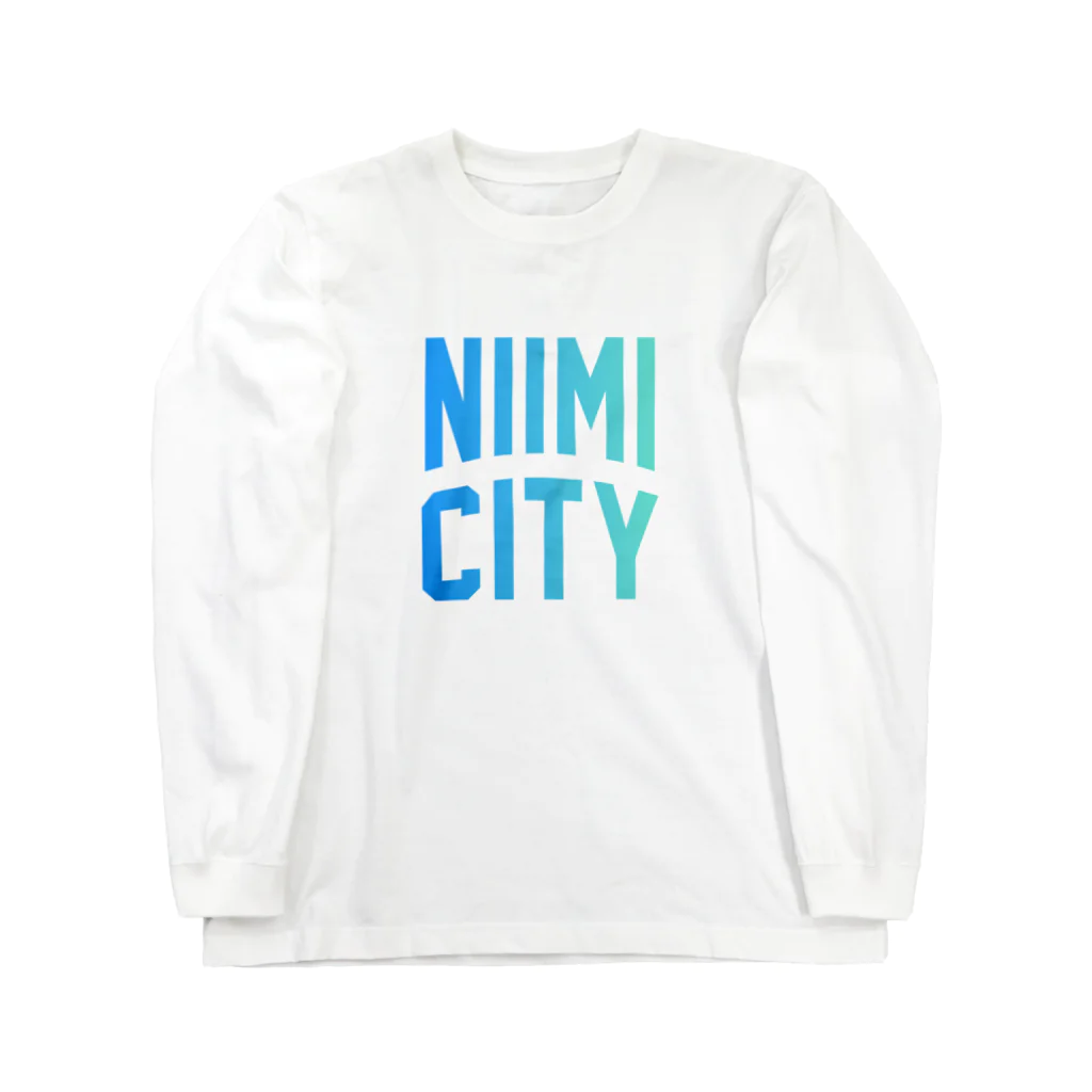 JIMOTOE Wear Local Japanの新見市 NIIMI CITY Long Sleeve T-Shirt