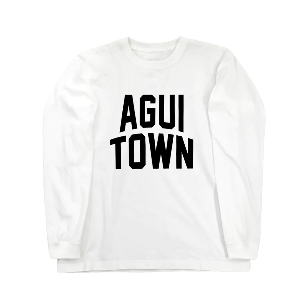 JIMOTOE Wear Local Japanの阿久比町 AGUI TOWN Long Sleeve T-Shirt