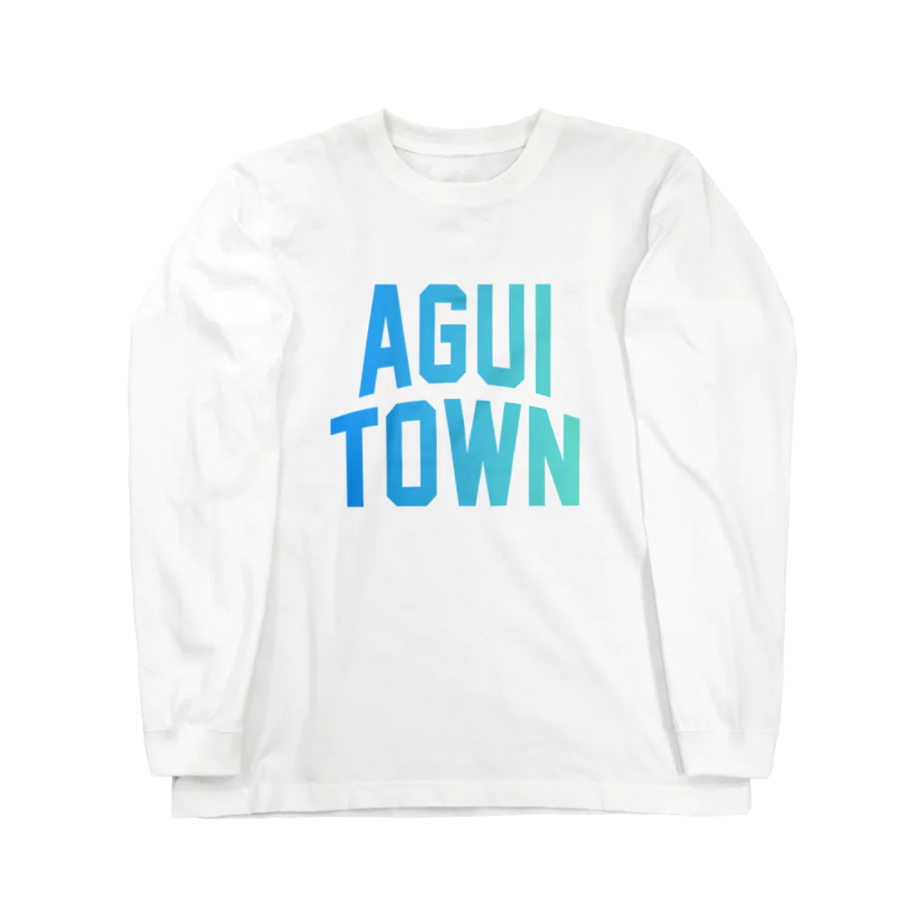 JIMOTOE Wear Local Japanの阿久比町 AGUI TOWN Long Sleeve T-Shirt