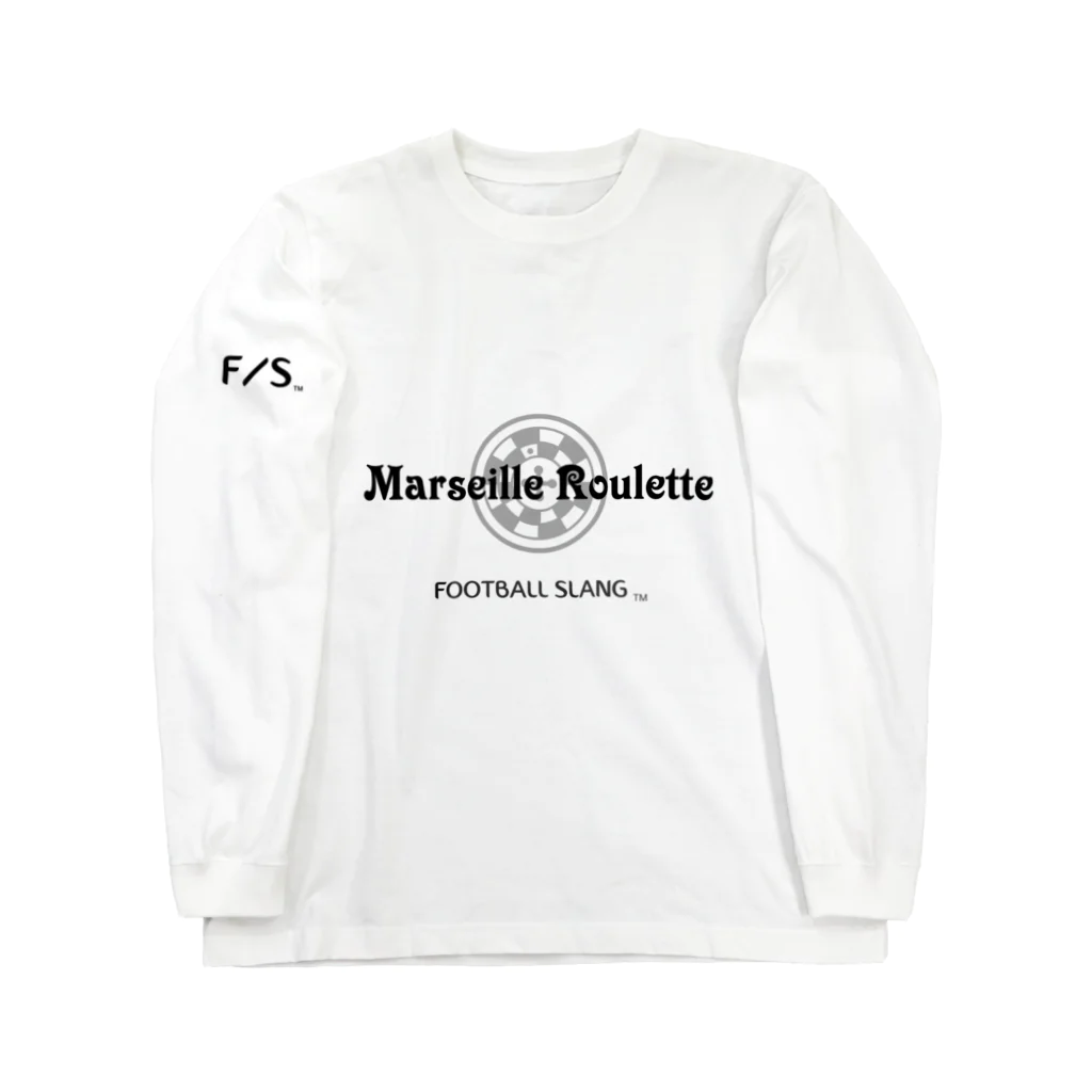 FOOTBALL SLANGのMarseille Roulette  Long Sleeve T-Shirt