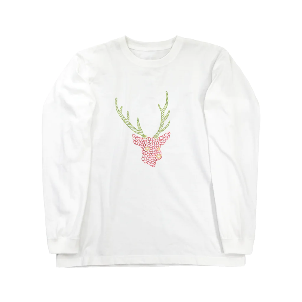 toejanssonのDeeR × strawberry ロングスリーブTシャツ