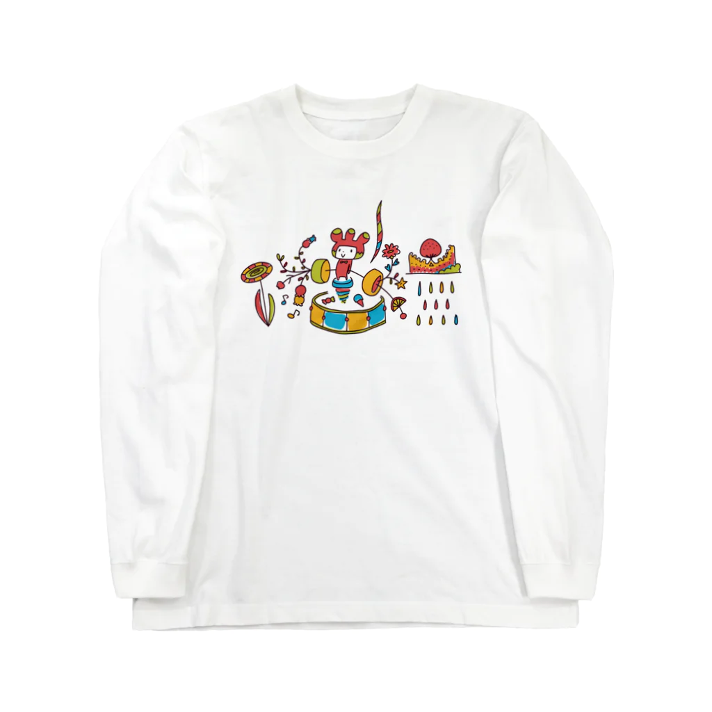 ハチネッコのミルチーの音楽祭 Long Sleeve T-Shirt