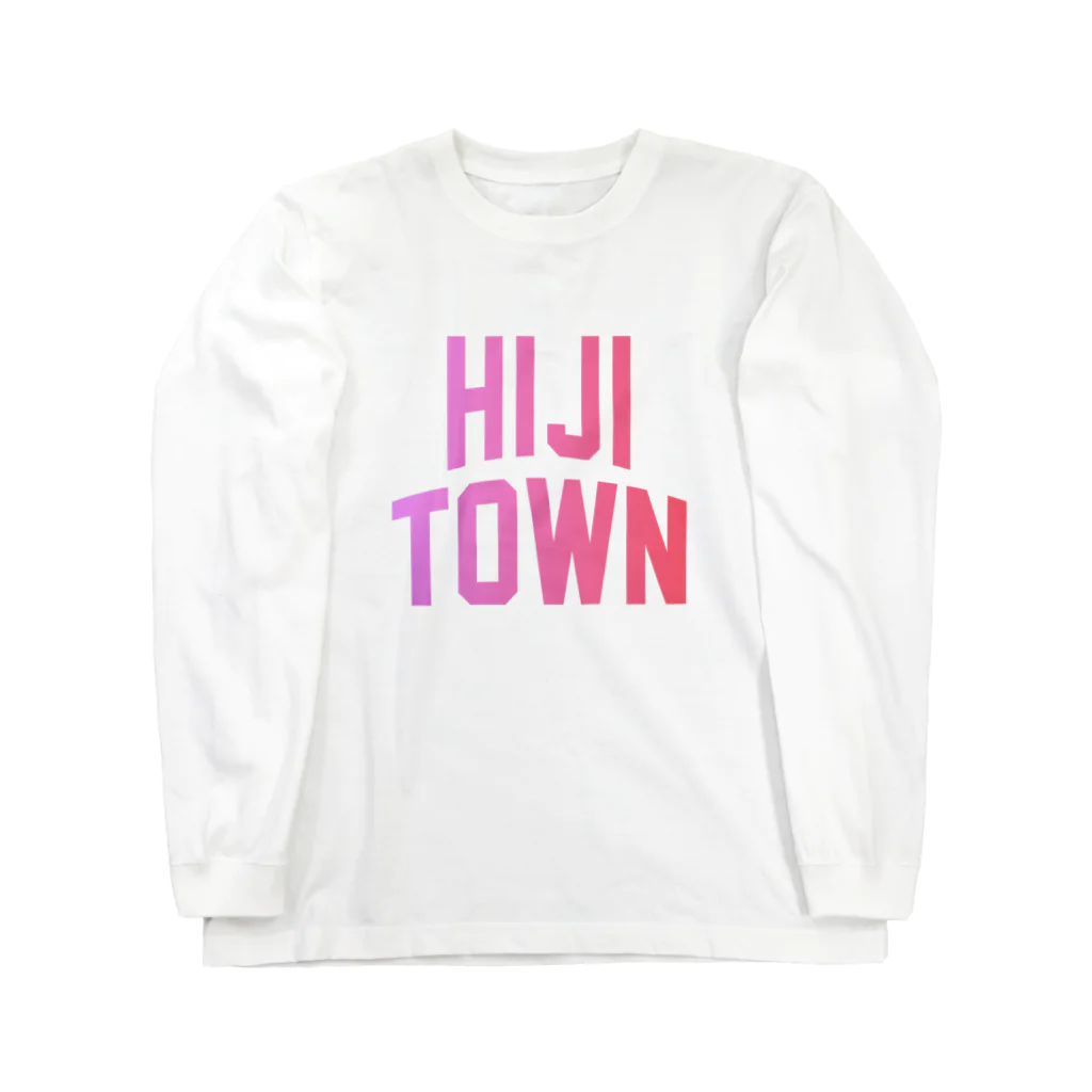 JIMOTOE Wear Local Japanの日出町 HIJI TOWN Long Sleeve T-Shirt