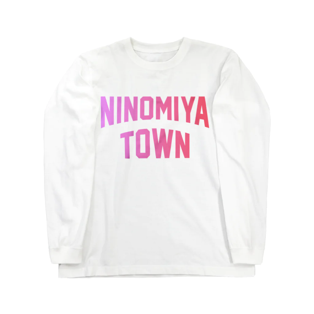 JIMOTOE Wear Local Japanの二宮町 NINOMIYA TOWN Long Sleeve T-Shirt