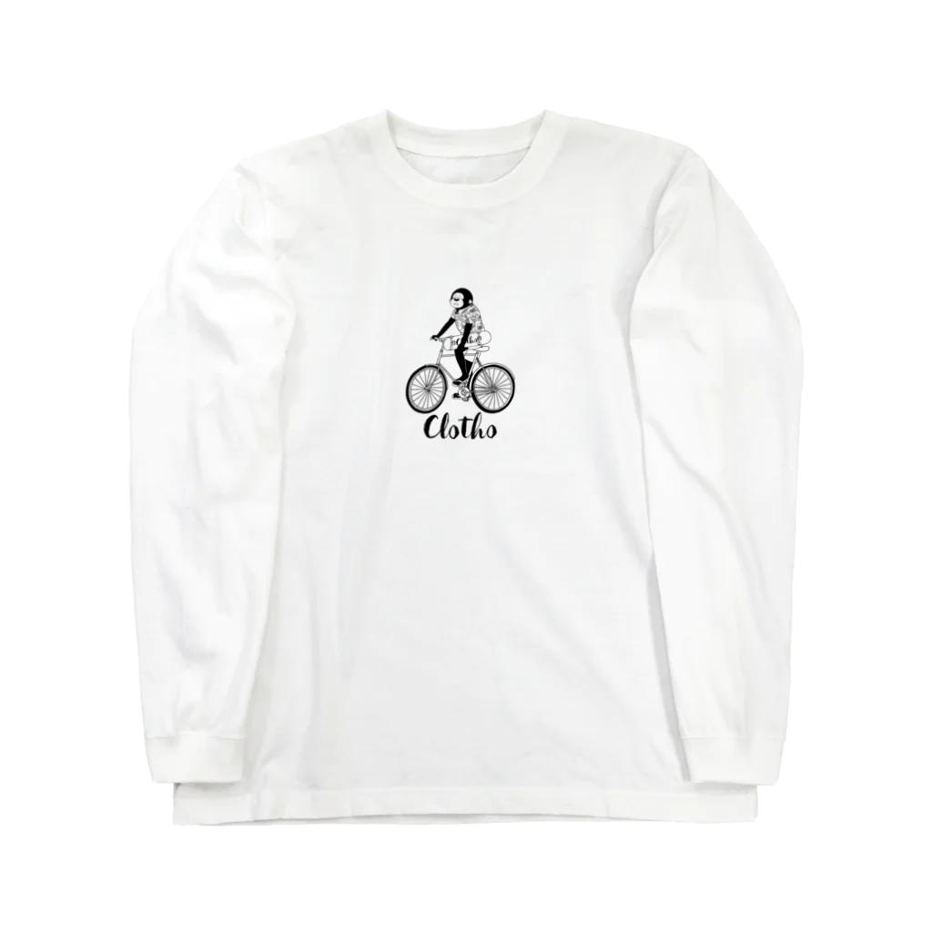 clotho0901のclothoのロゴ ロングスリーブTシャツ