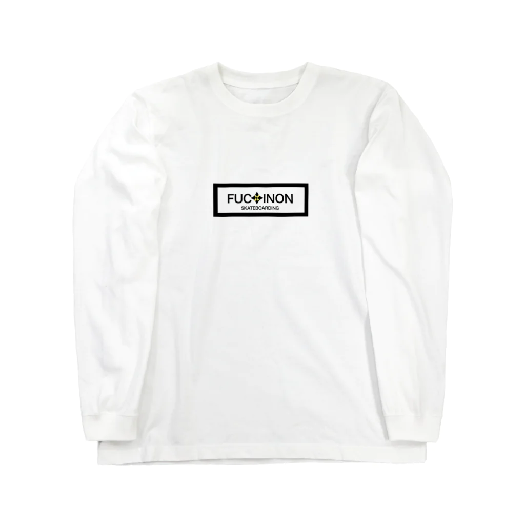 FUCKINONのロゴ Long Sleeve T-Shirt