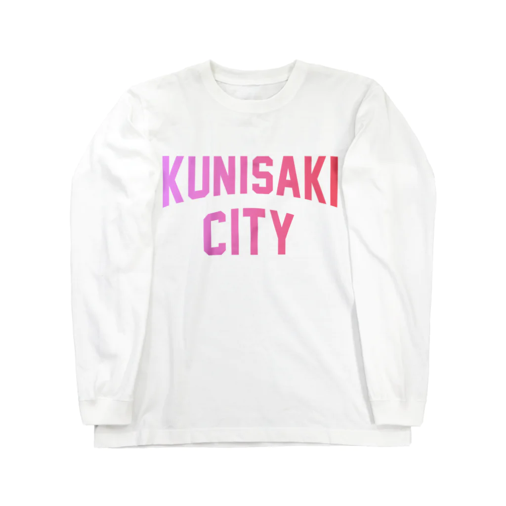 JIMOTOE Wear Local Japanの国東市 KUNISAKI CITY Long Sleeve T-Shirt