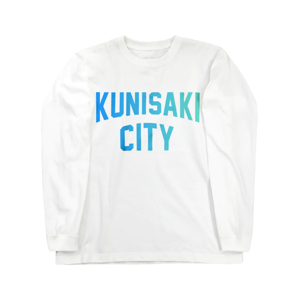 JIMOTOE Wear Local Japanの国東市 KUNISAKI CITY Long Sleeve T-Shirt