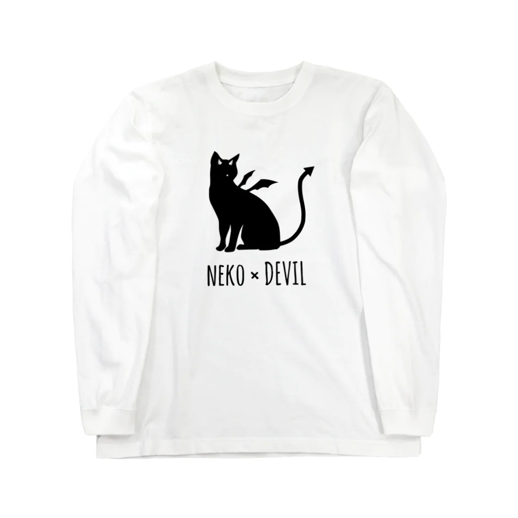 KnocKsのNEKO×DEVIL ロングスリーブTシャツ