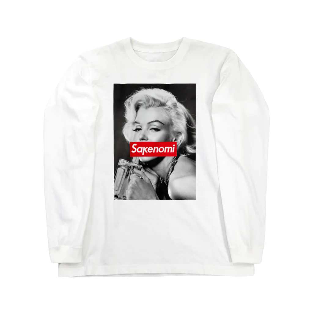 stereovisionのマリリン・モンローとsakenomi Long Sleeve T-Shirt