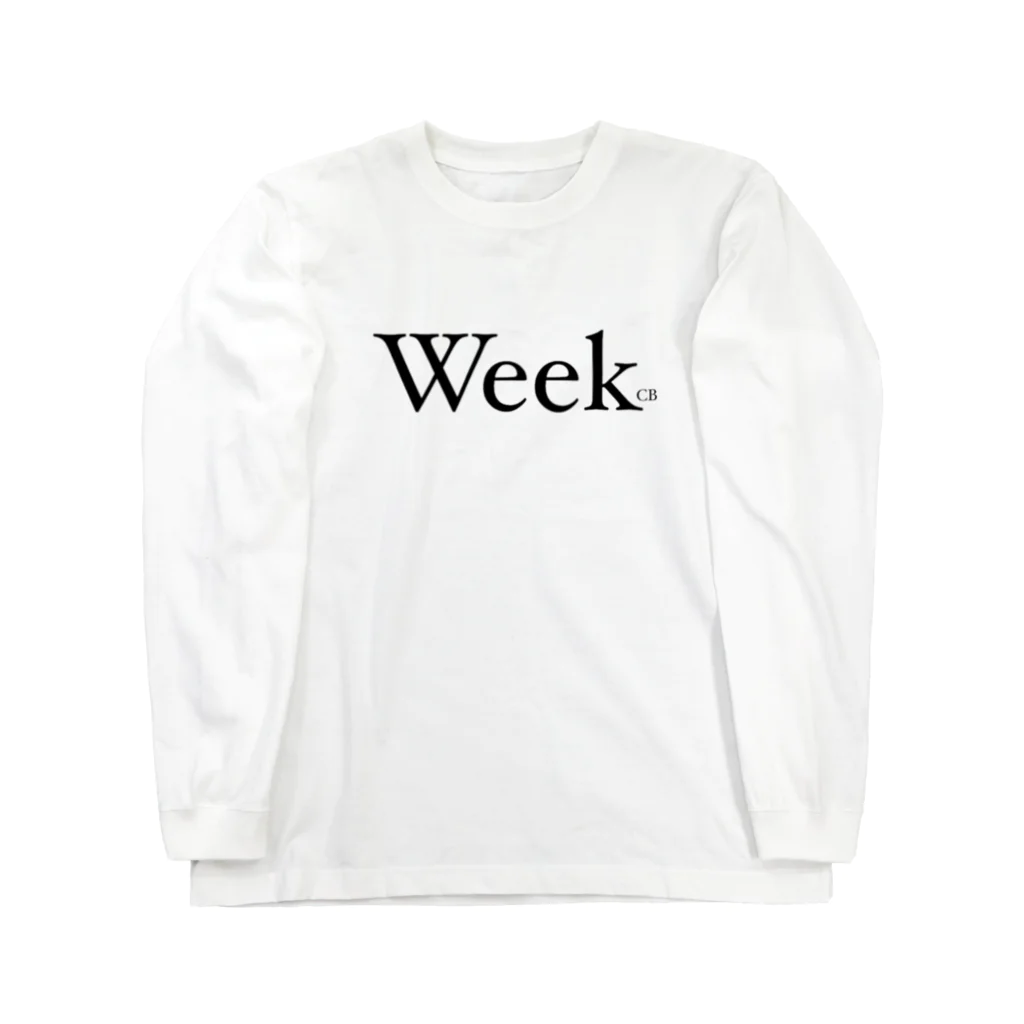 CITY BOY のWeek（ブラック） Long Sleeve T-Shirt