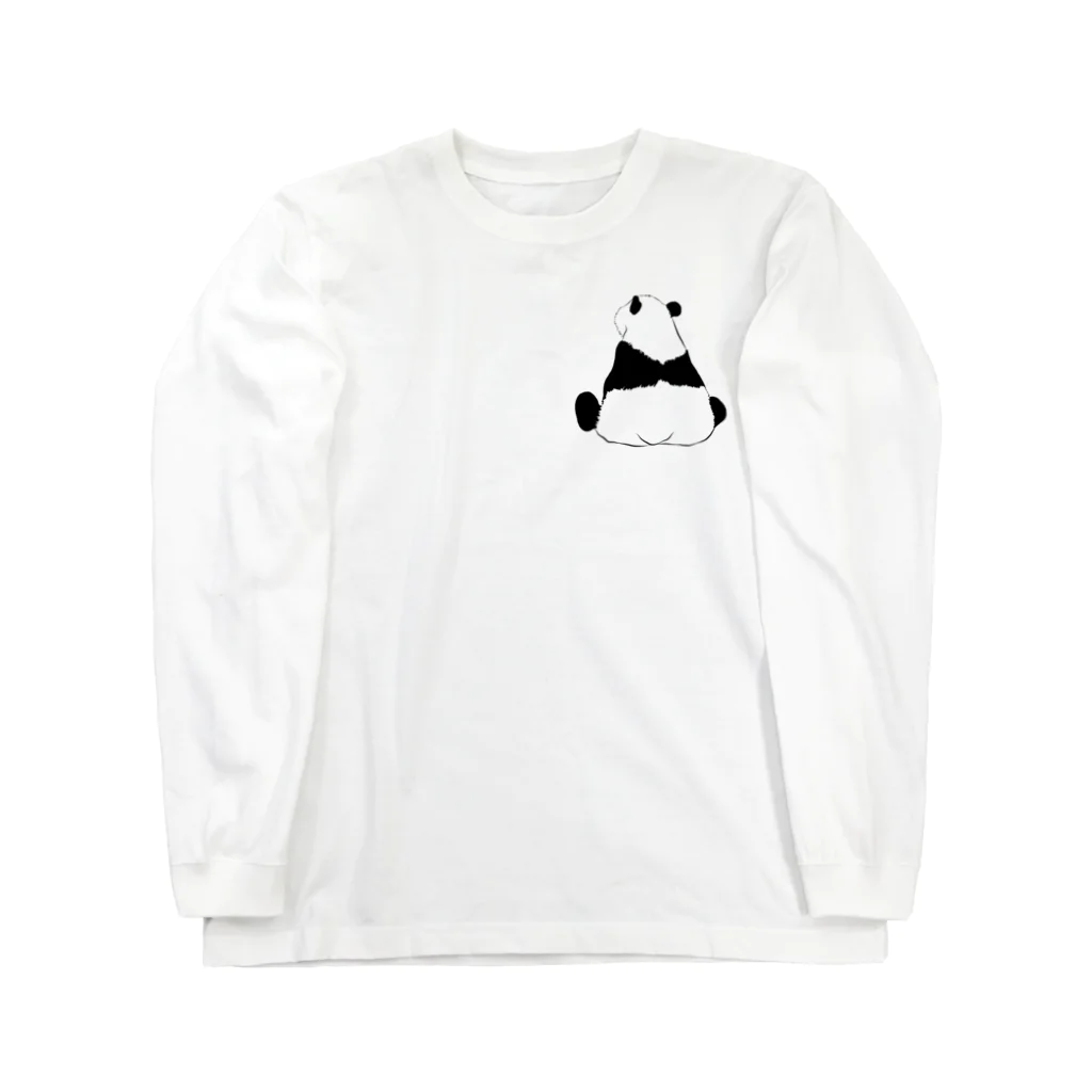 KaNaN〜パンダのパンダの背中🐼 ロングスリーブTシャツ