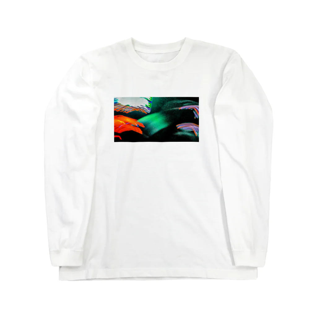 禅-ZEN-の絡まるネオン Long Sleeve T-Shirt