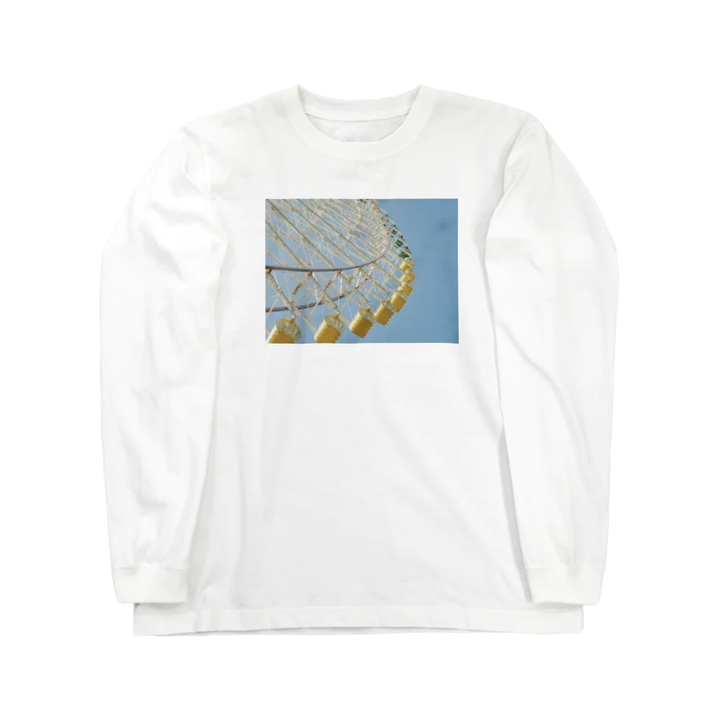 空と花とフィルムの空と観覧車 Long Sleeve T-Shirt