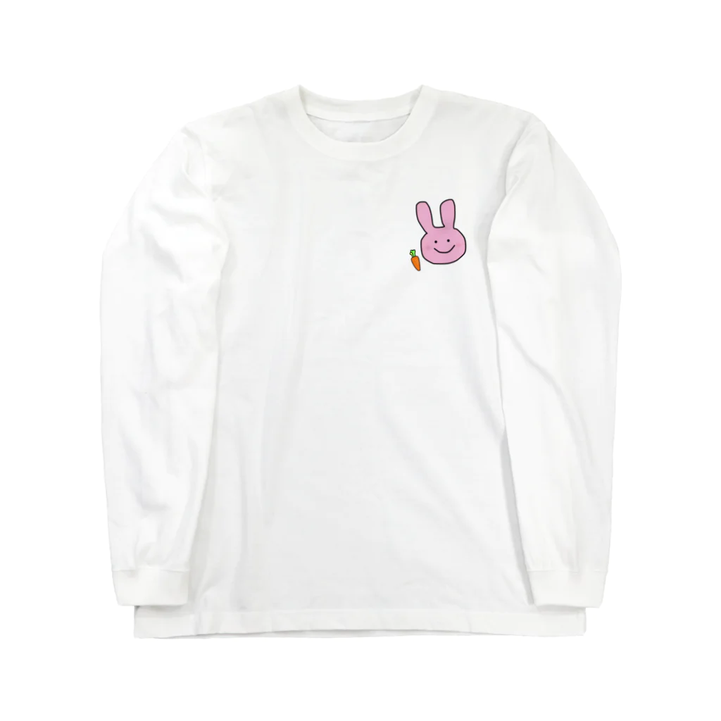 s_c5のうさぎとにんじん（ミニ） Long Sleeve T-Shirt