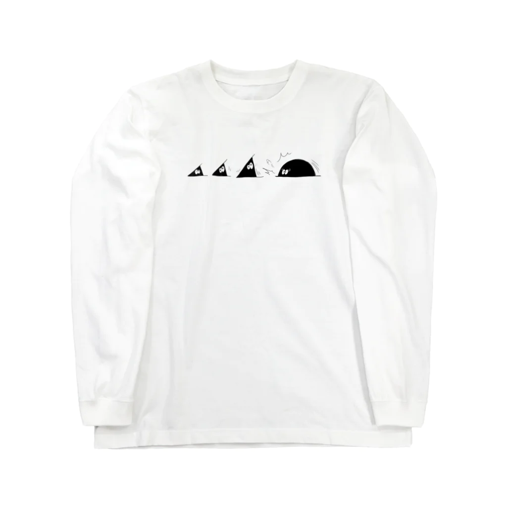 けちゃっぷごはんのお店の大きくなりたいスリスリくん② Long Sleeve T-Shirt