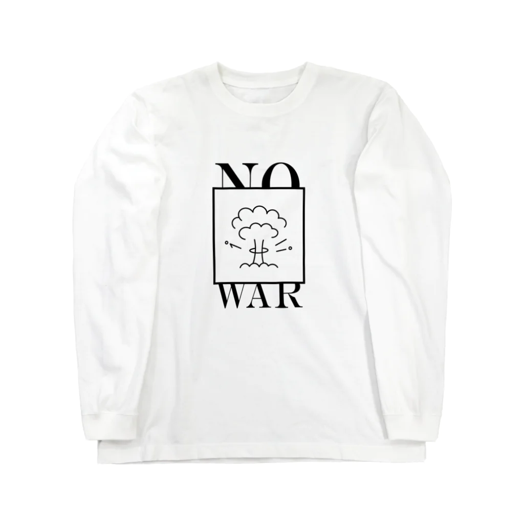 ぺえぺえDESIGNのNOWAR ロングスリーブTシャツ