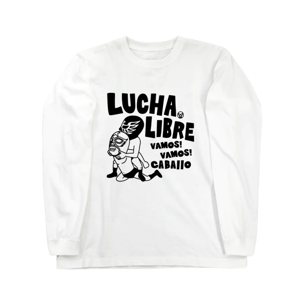 LUCHAのLUCHA LIBRE#71mono ロングスリーブTシャツ