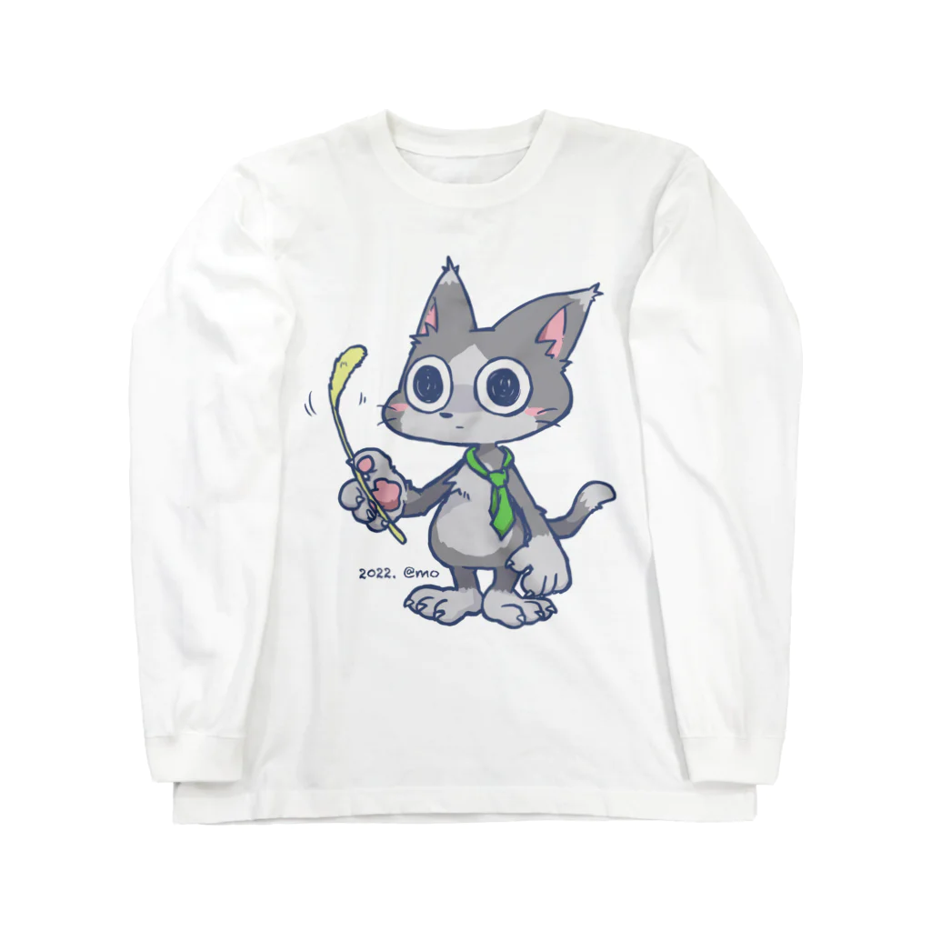 ﾓﾘ('ω')ﾓﾘのぬこ01 Long Sleeve T-Shirt