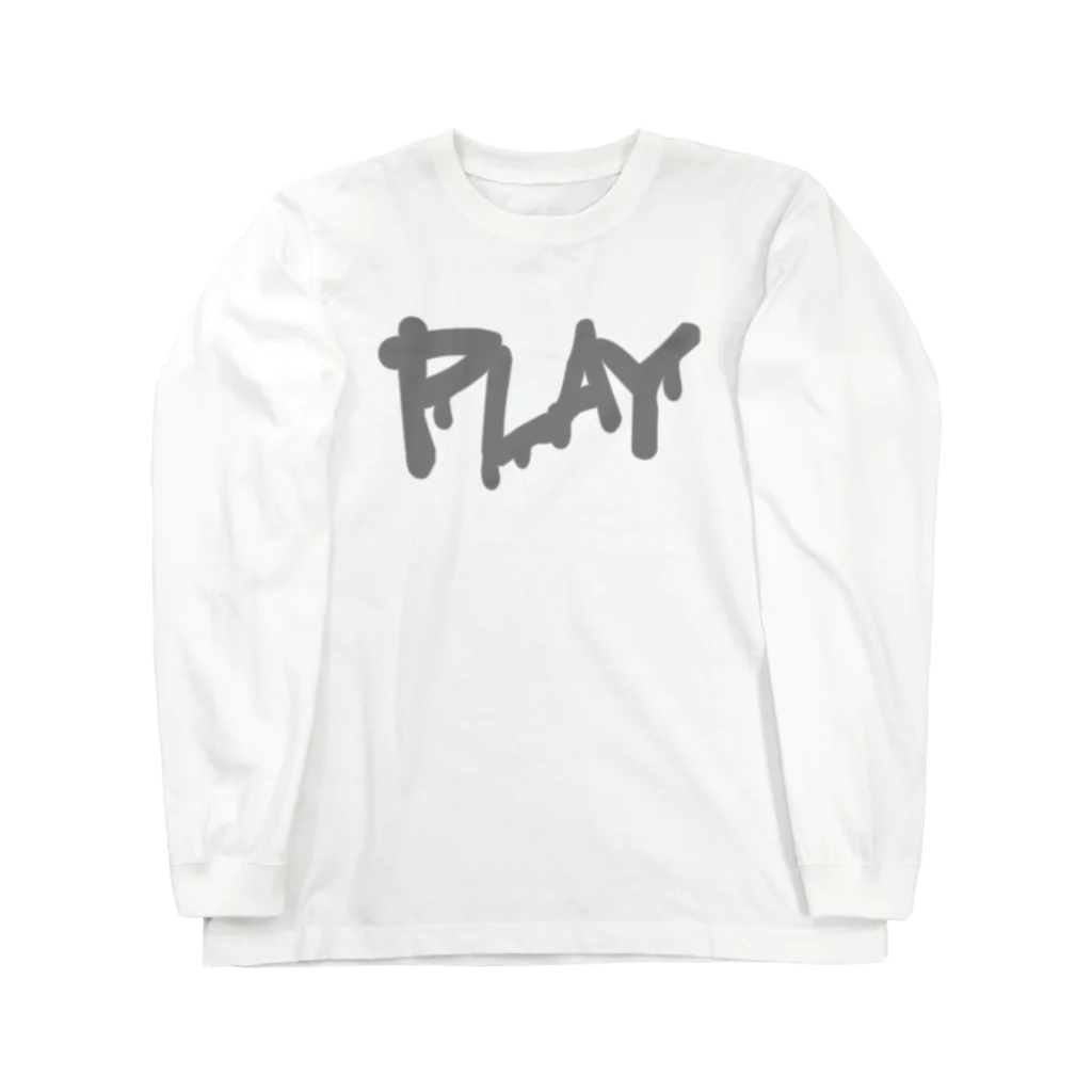 PLAY clothingのDRIP LOGO LG ① ロングスリーブTシャツ