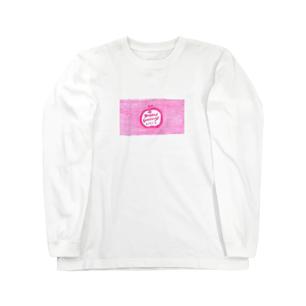 namuletterのapple gift Long Sleeve T-Shirt