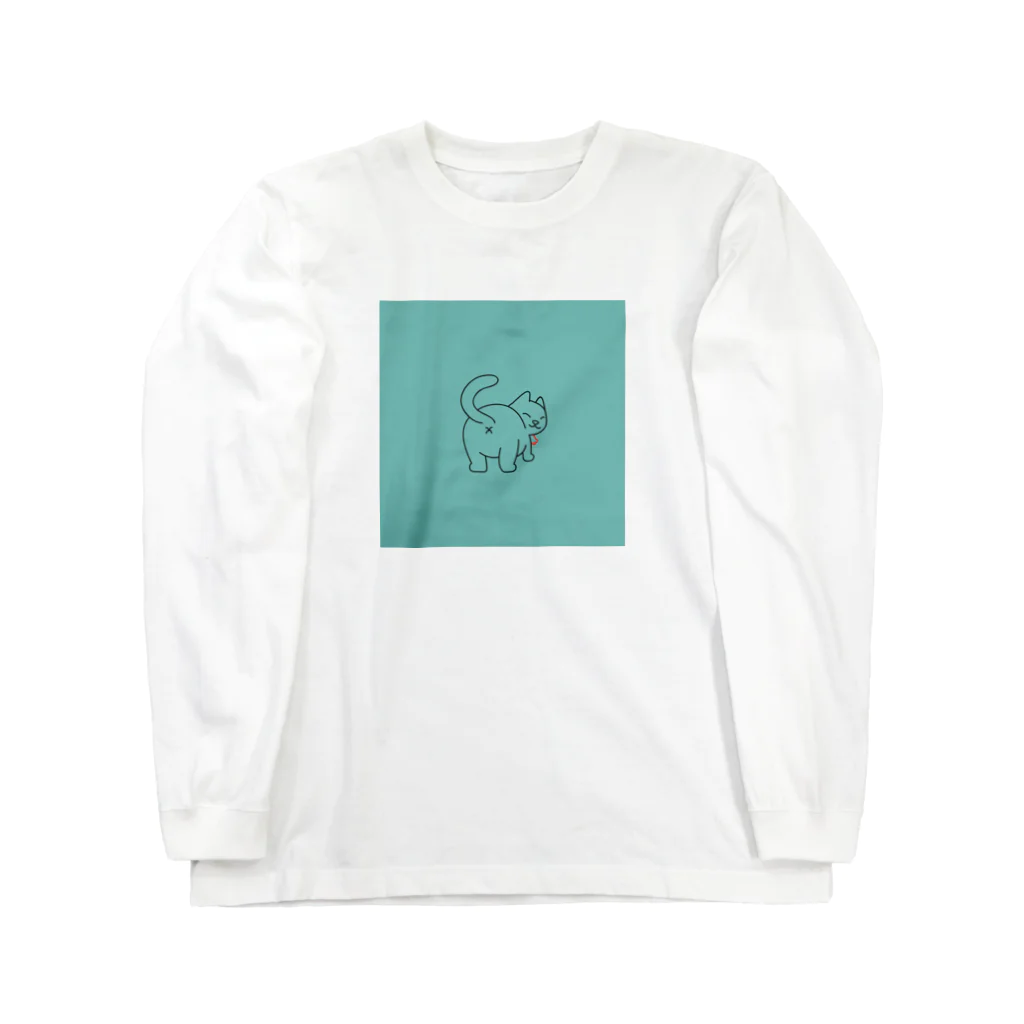 Nya-GO@のNya-GO@ロゴTシャツ Long Sleeve T-Shirt