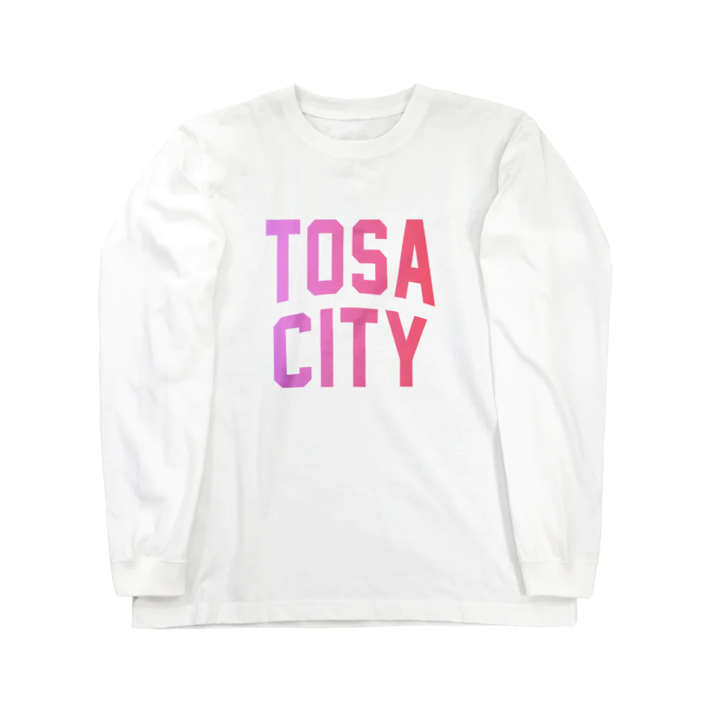 JIMOTOE Wear Local Japanの土佐市 TOSA CITY Long Sleeve T-Shirt