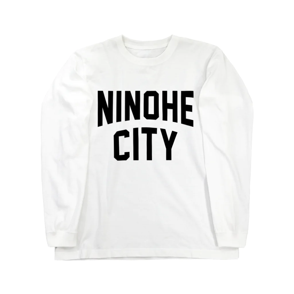 JIMOTOE Wear Local Japanの二戸市 NINOHE CITY Long Sleeve T-Shirt