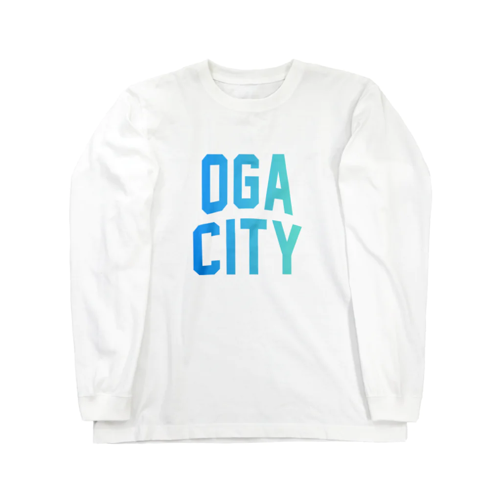 JIMOTOE Wear Local Japanの男鹿市 OGA CITY ロングスリーブTシャツ