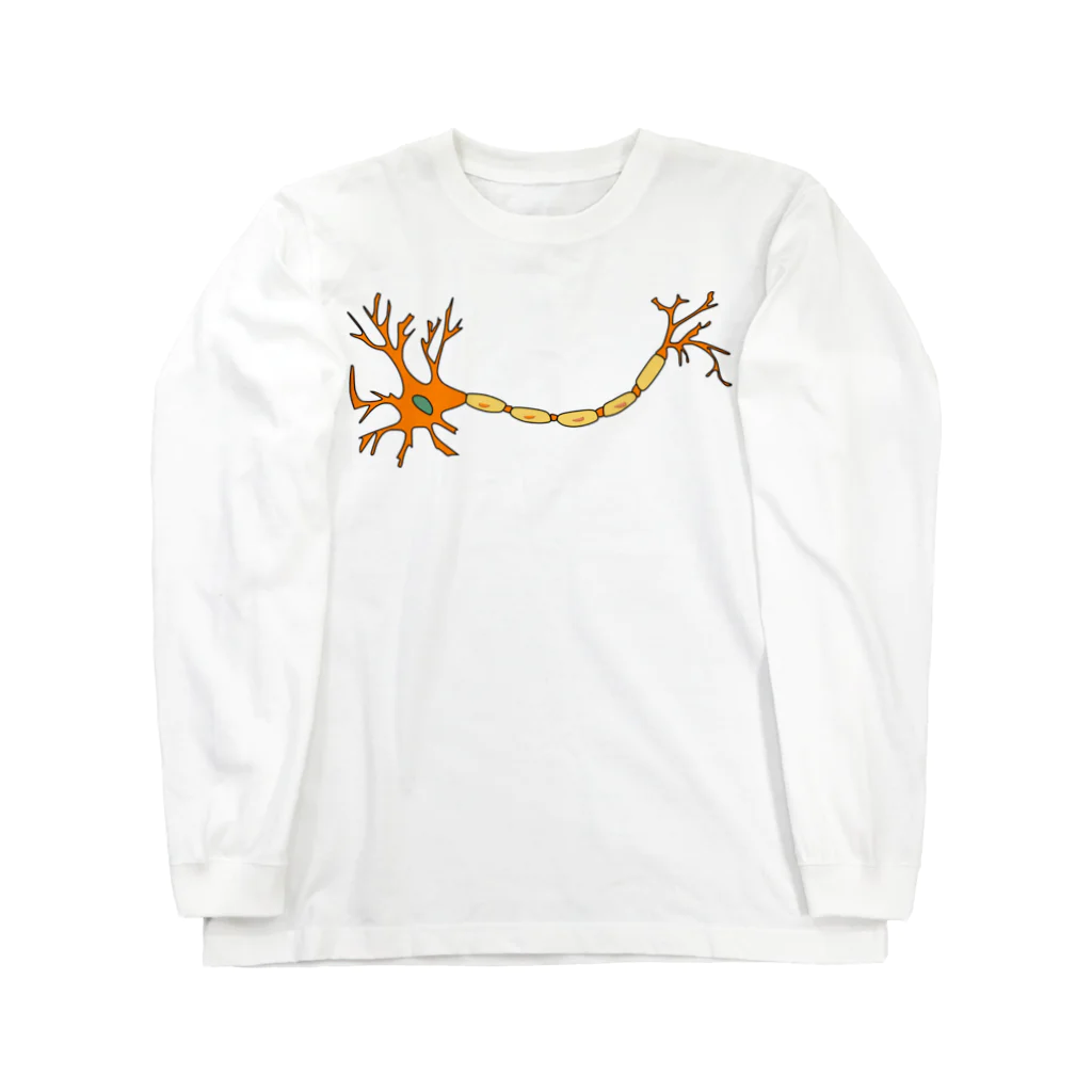 旨味教授といちごもちぷりんの神経細胞 Long Sleeve T-Shirt