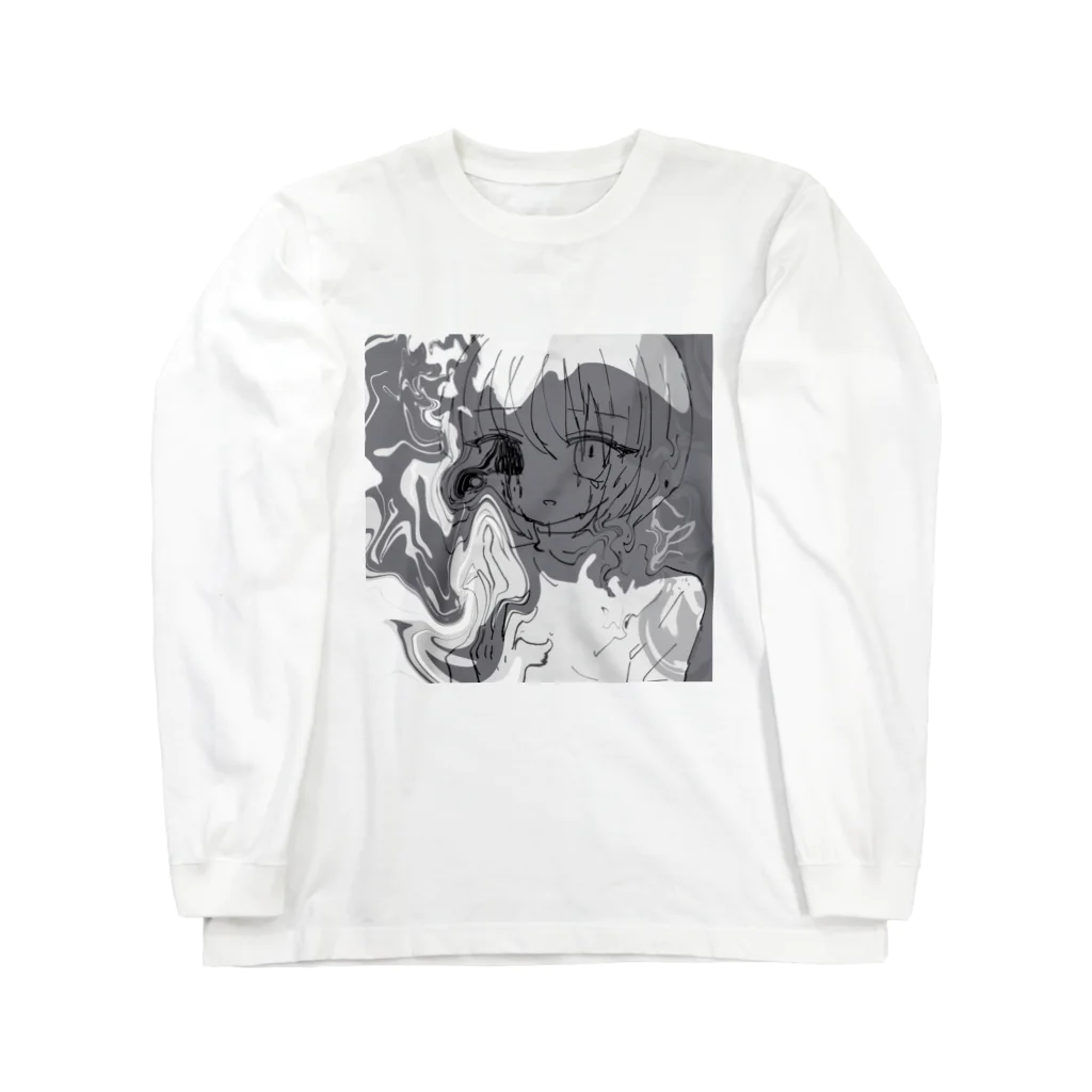 あくむ病院の冥　渦渦渦々、 Long Sleeve T-Shirt