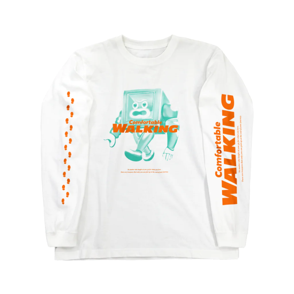 yamaguchi_shunsuke_のComfortable WALKING  ー FANNIE BOARD ー ロングスリーブTシャツ